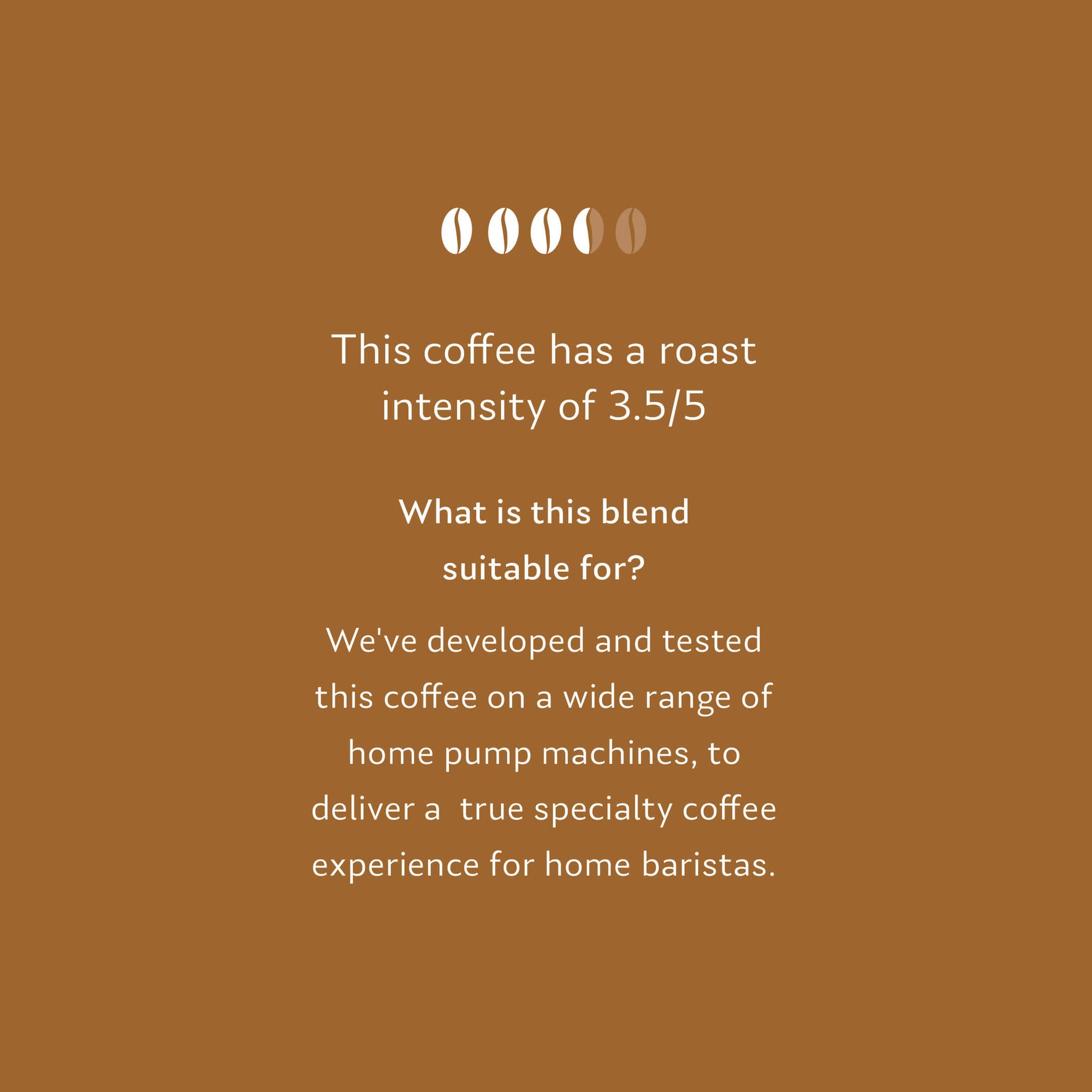 Smooth Medium Blend Roast Intensity