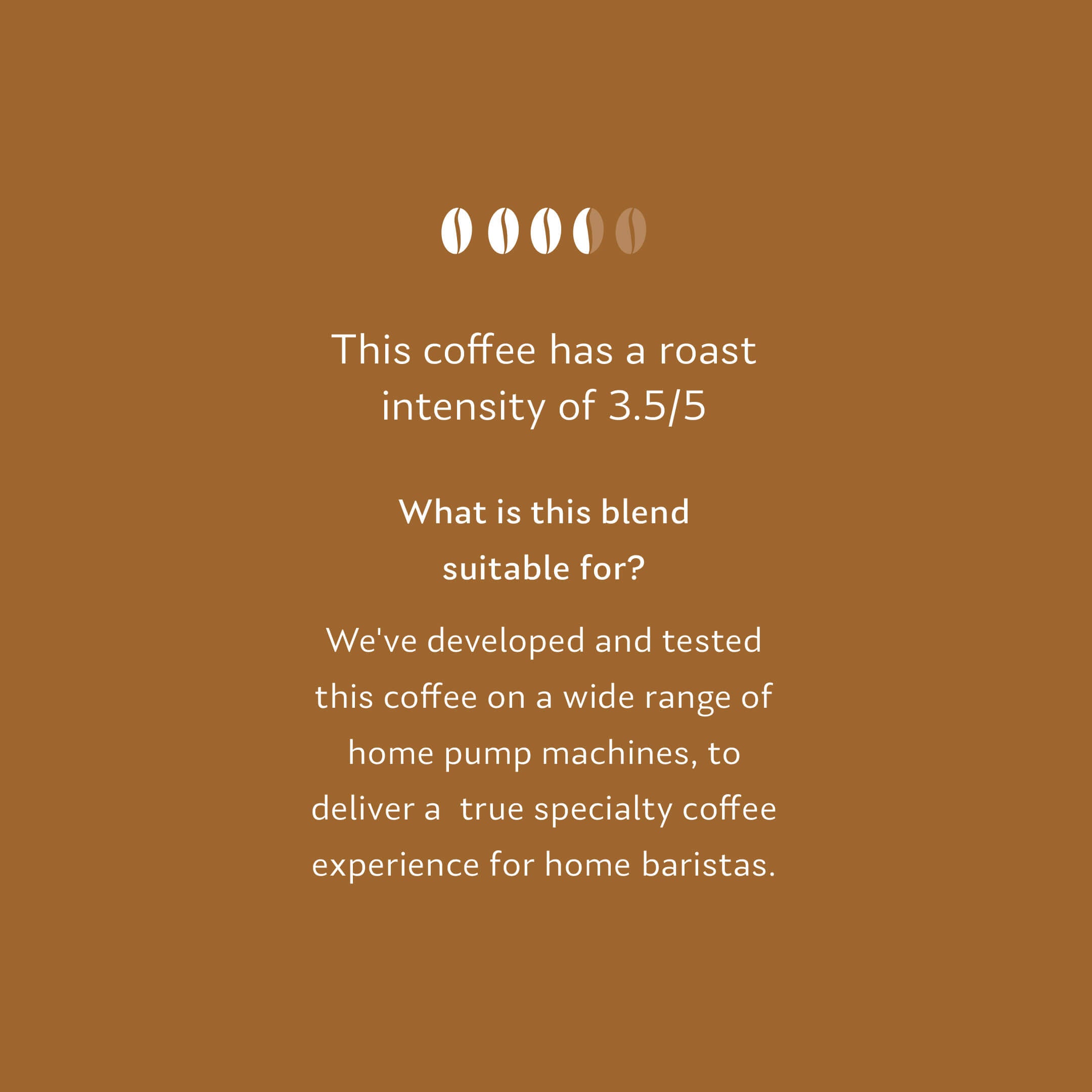 Smooth Medium Blend Roast Intensity